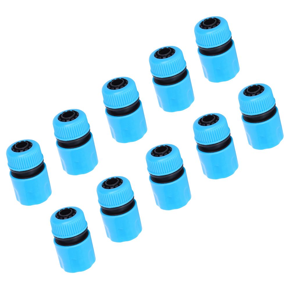 10Pcs G1/2in Water Pipe Quick Connector Nipple Joint Adapter Gardening view 7