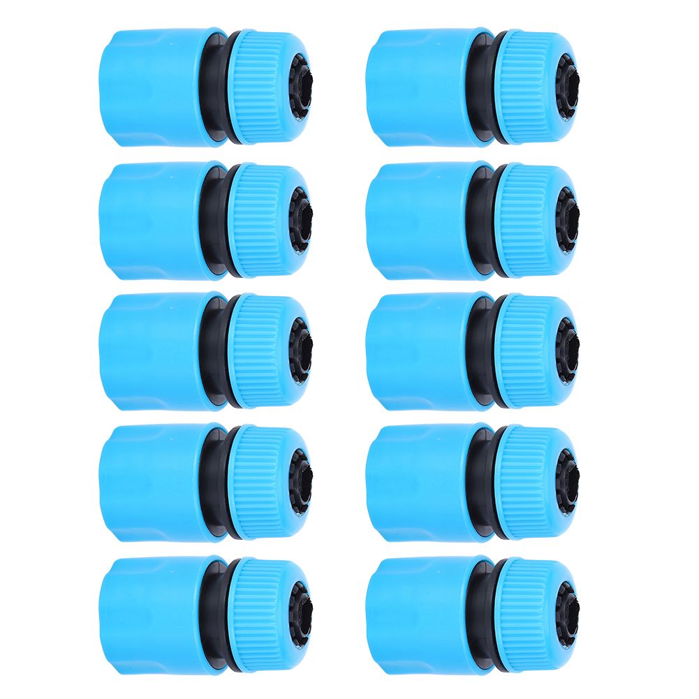 10Pcs G1/2in Water Pipe Quick Connector Nipple Joint Adapter Gardening view 9