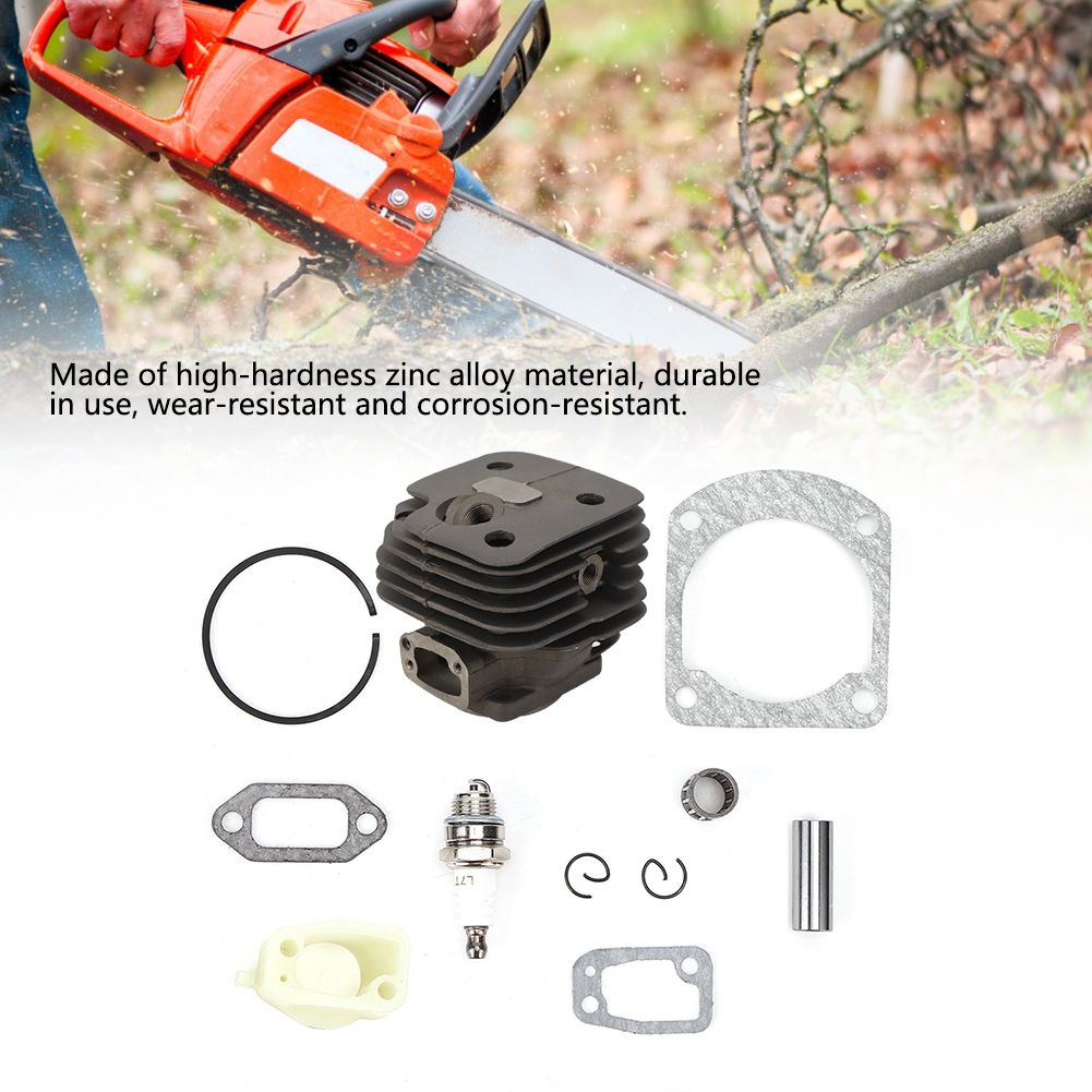 Garden Chainsaw Accessory Cylinder Piston Kit Replacements for Husqvarna 266 view 12