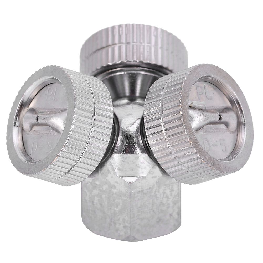 G3/8in Female Thread Three Head Misting Spray Nozzle Garden Sprinklers view 2
