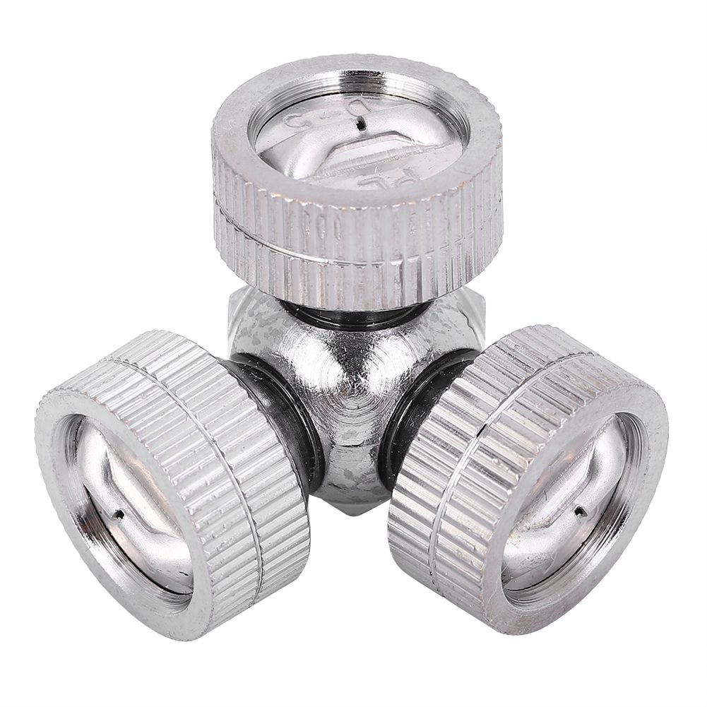 G3/8in Female Thread Three Head Misting Spray Nozzle Garden Sprinklers view 5