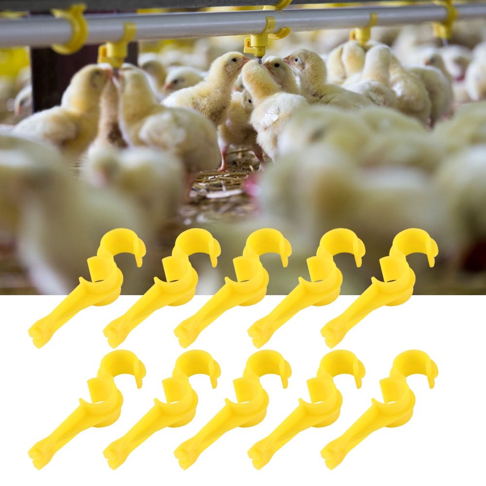 10Pcs S Shaped Water Supply Tube Hose Pipe Holder Clamp Clip Farm Accessories view 5