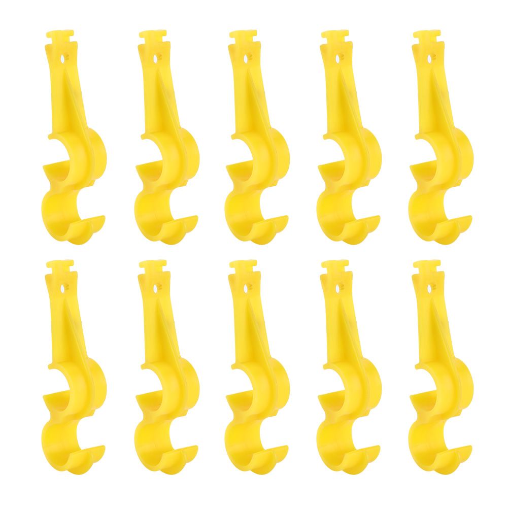10Pcs S Shaped Water Supply Tube Hose Pipe Holder Clamp Clip Farm Accessories view 7