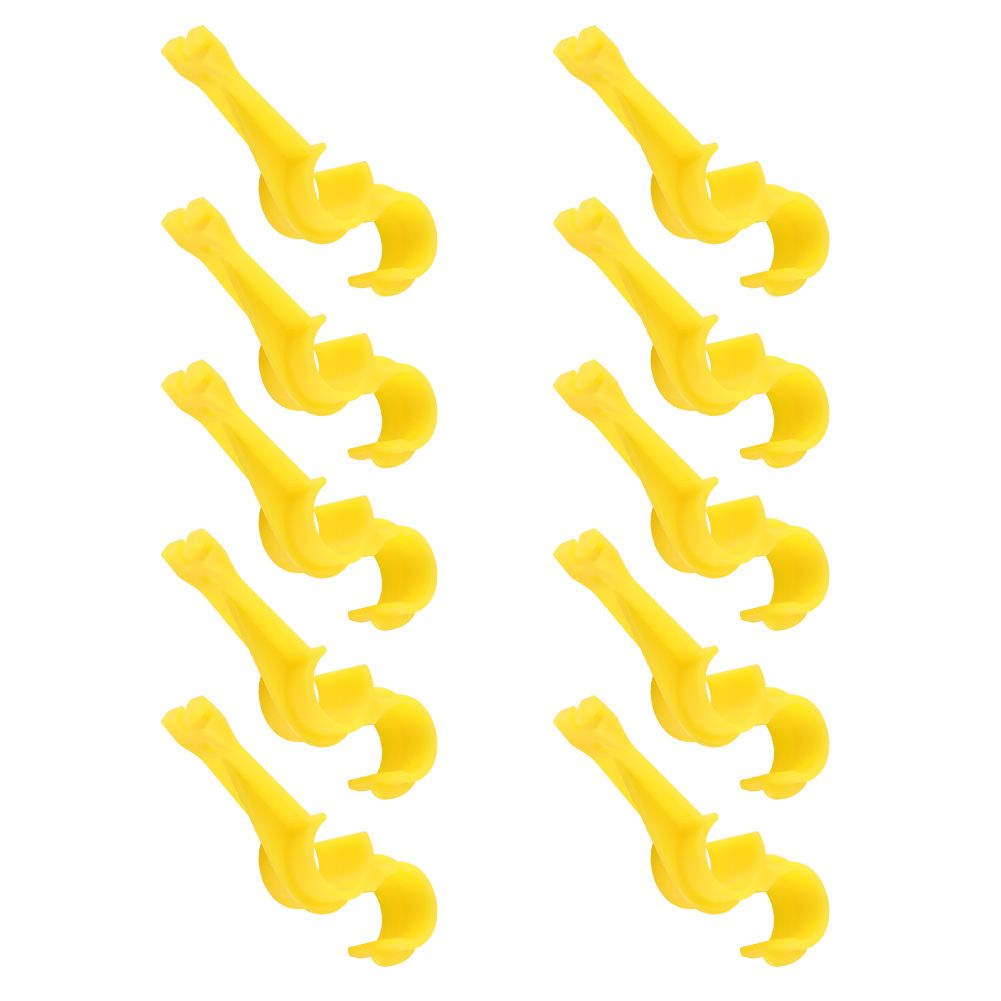 10Pcs S Shaped Water Supply Tube Hose Pipe Holder Clamp Clip Farm Accessories view 10