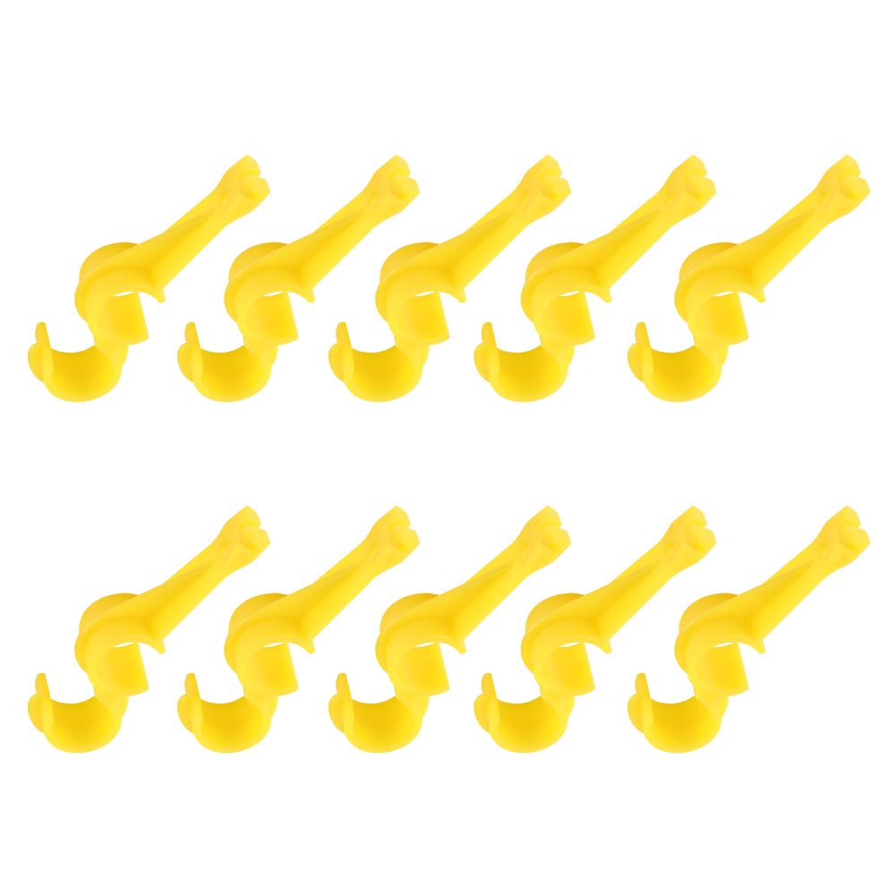 10Pcs S Shaped Water Supply Tube Hose Pipe Holder Clamp Clip Farm Accessories view 11