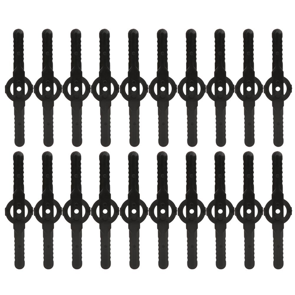 20Pcs Lawn Mower Long Blade Safety Plastic Mowing Machine Parts Accessories view 2