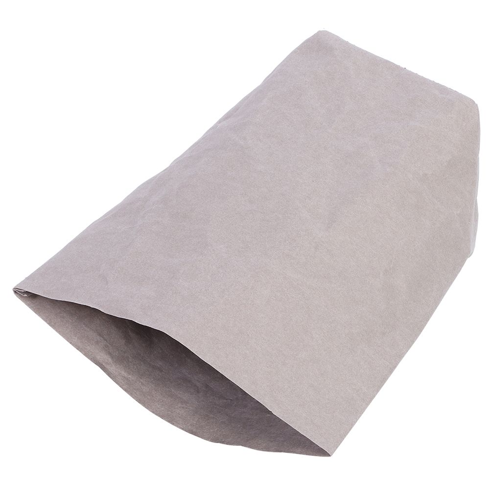 Gray Washable Reusable Kraft Paper Planting Bag Storage Bags for Garden view 4