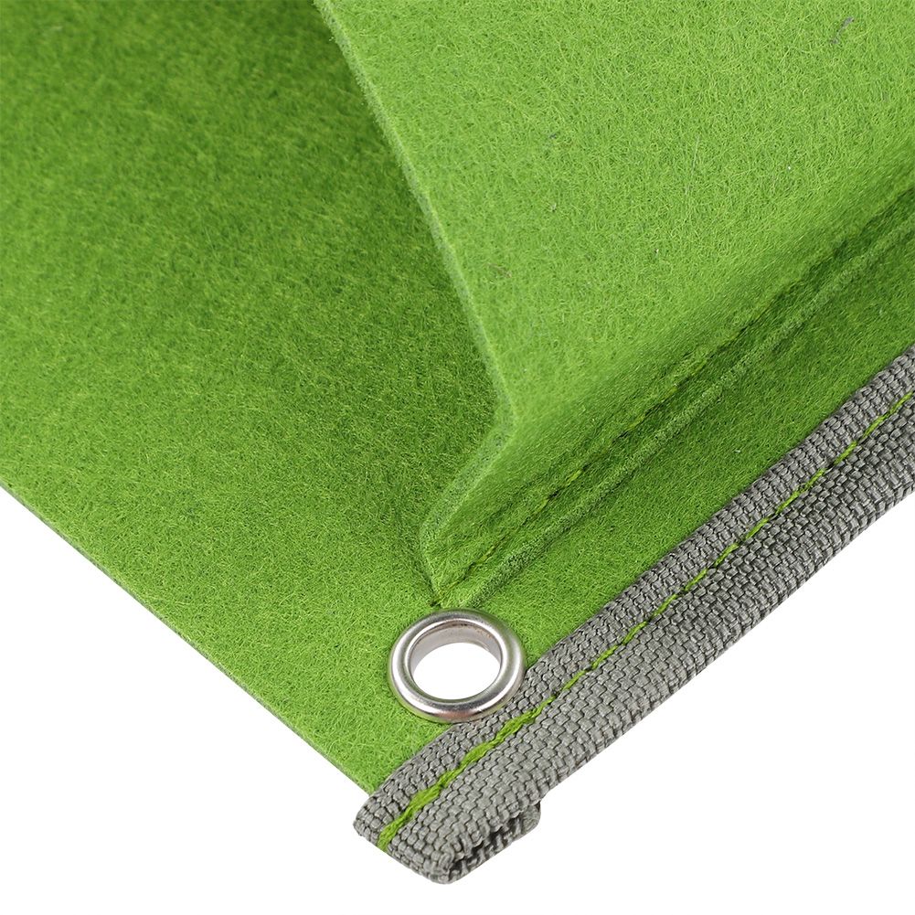 7‑Pocket Vertical Felt Plant Bag Corrosion Resistant Breathable Wall Planter view 11