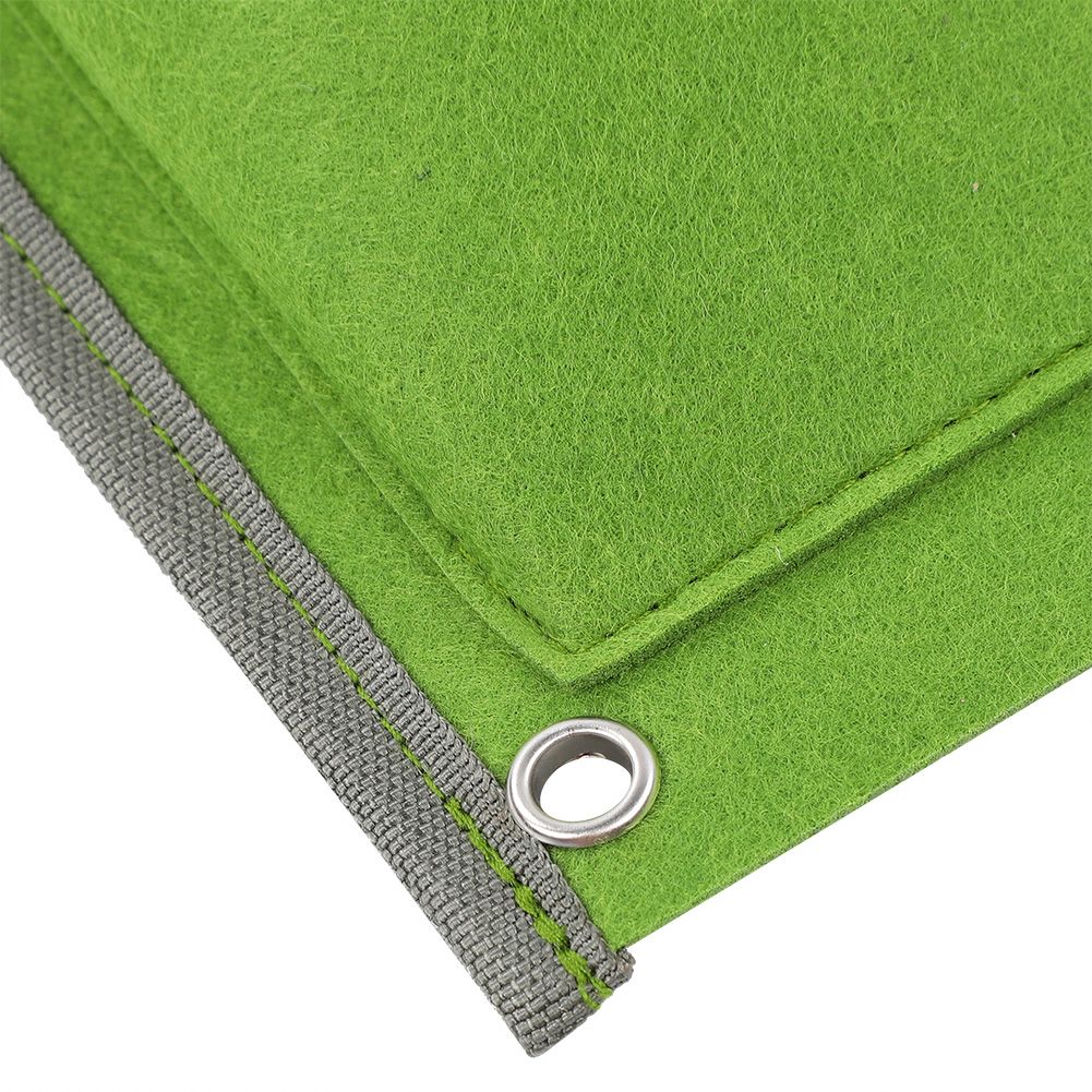 7‑Pocket Vertical Felt Plant Bag Corrosion Resistant Breathable Wall Planter view 12
