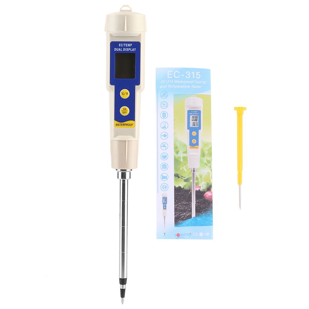 Portable Mini Digital Soil EC Meter Salinity Tester for Indoor Outdoor Garden view 2