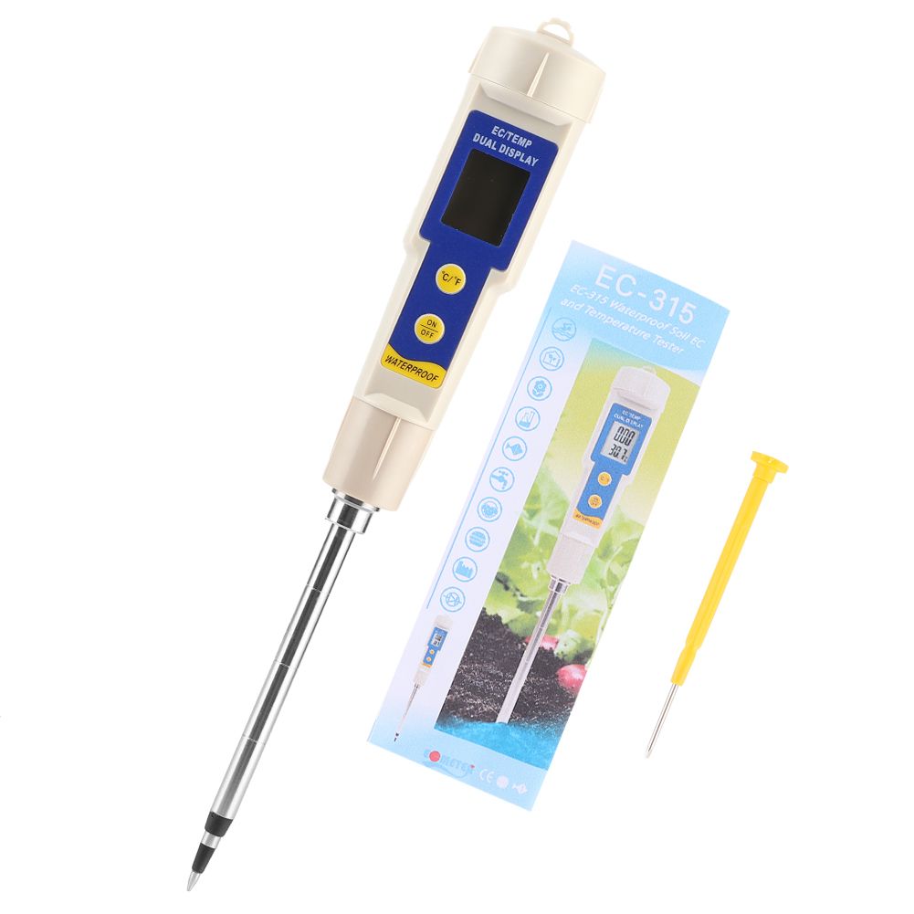 Portable Mini Digital Soil EC Meter Salinity Tester for Indoor Outdoor Garden view 3