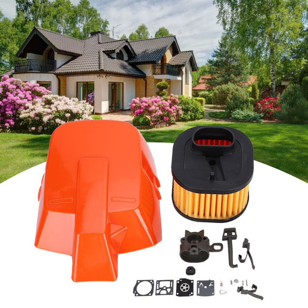 Garden Tools Chainsaw Air Filter Assembly Throttle Lever Kit Accessories for view 9