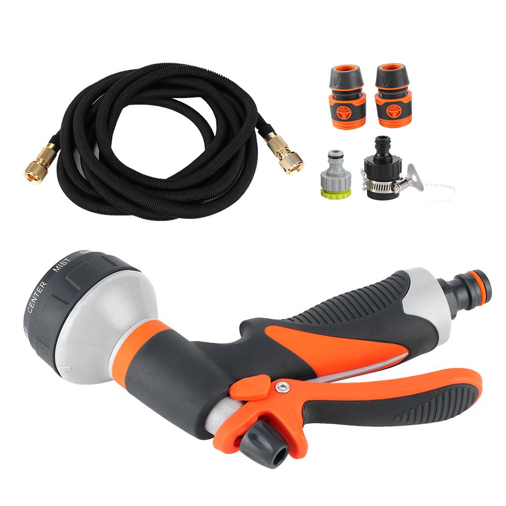 Garden Irrigation Sprayer Telescopic Hose Kit Plants Flowers Watering view 3