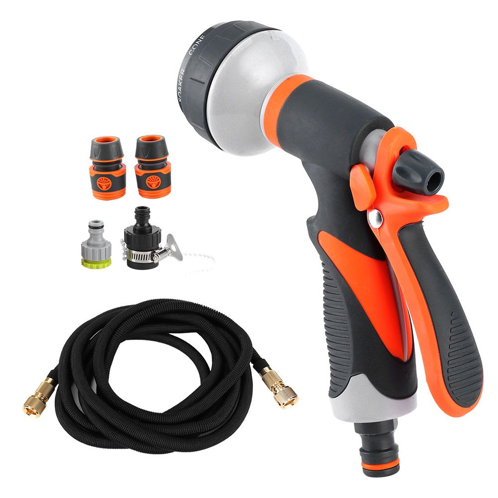 Garden Irrigation Sprayer Telescopic Hose Kit Plants Flowers Watering view 4