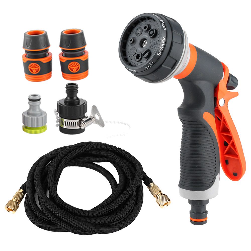 Garden Irrigation Sprayer Telescopic Hose Kit Plants Flowers Watering view 7