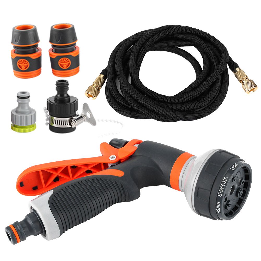 Garden Irrigation Sprayer Telescopic Hose Kit Plants Flowers Watering view 8