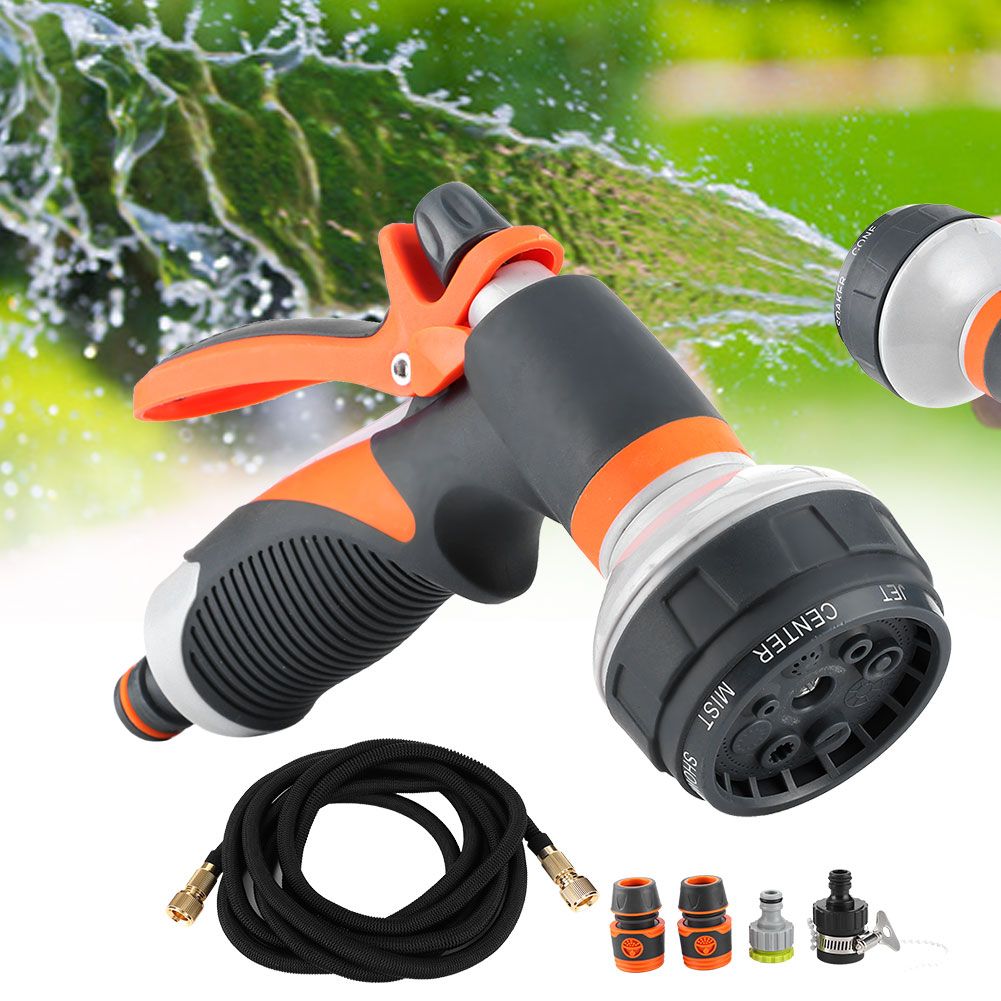 Garden Irrigation Sprayer Telescopic Hose Kit Plants Flowers Watering view 10