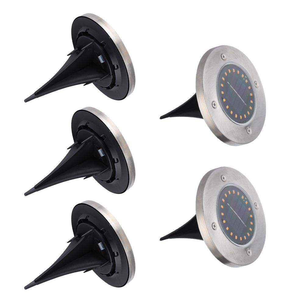 5Pcs Waterproof Solar Powered 20LED Chip Buried Light for Outdoor Garden Lawn view 4