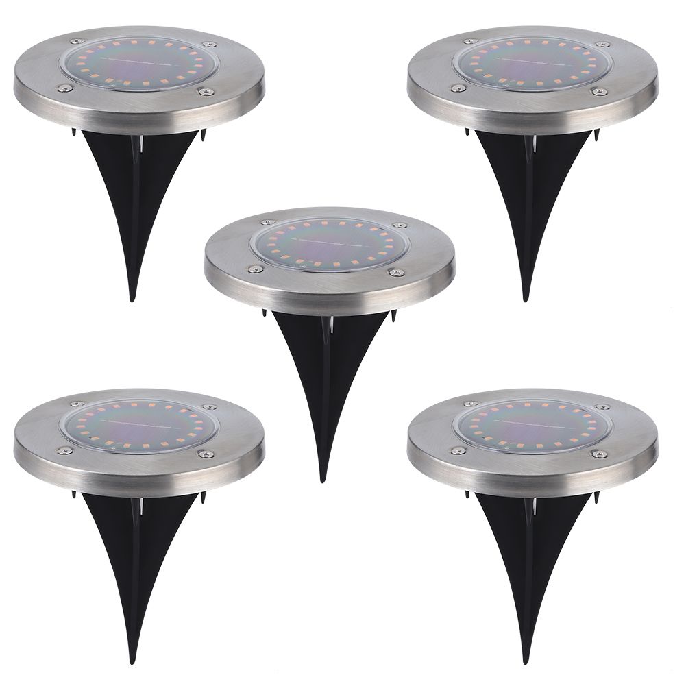 5Pcs Waterproof Solar Powered 20LED Chip Buried Light for Outdoor Garden Lawn view 8