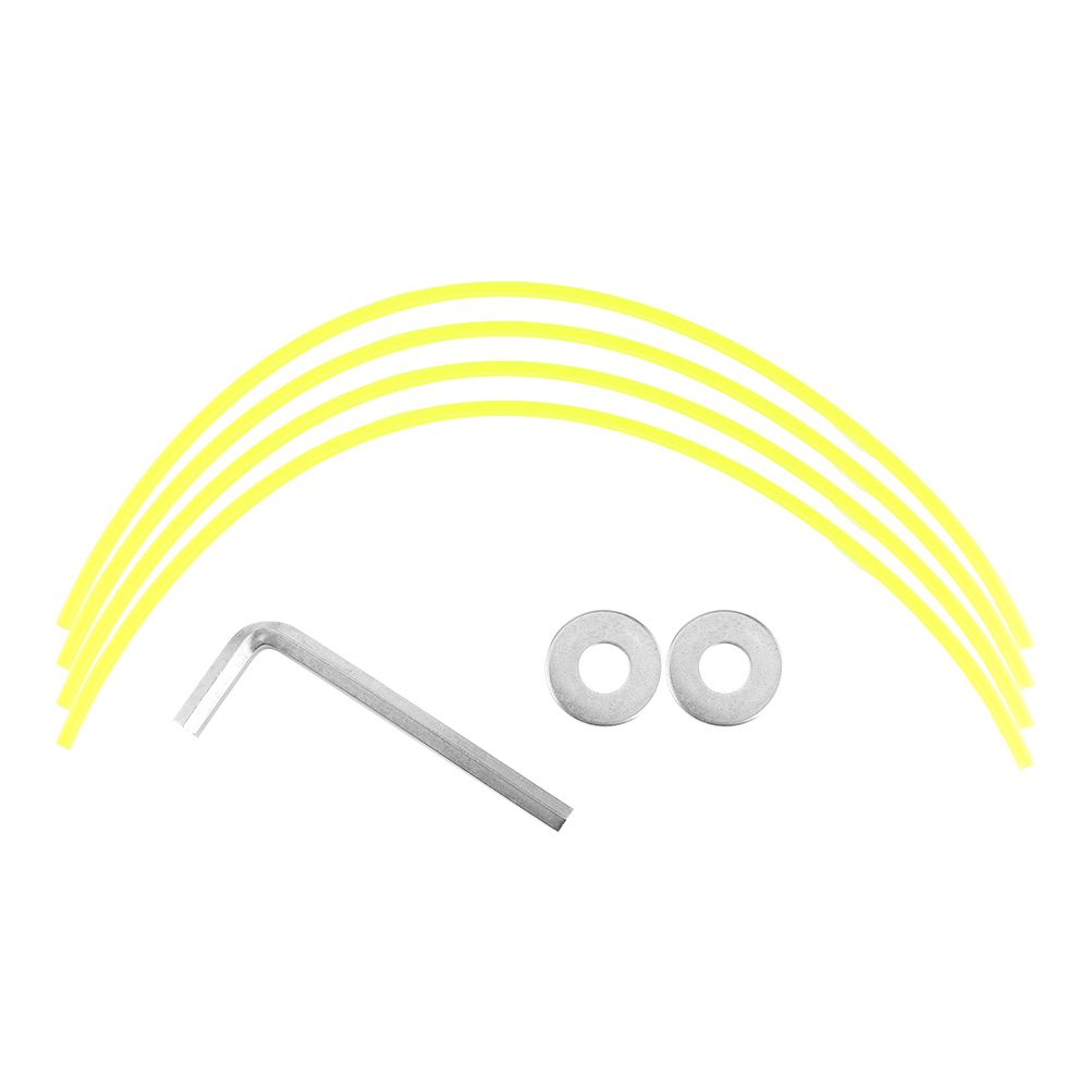 2Pcs/Set Aluminum Alloy Grass Trimmer Head with Lines Replacement Lawn Mover view 11