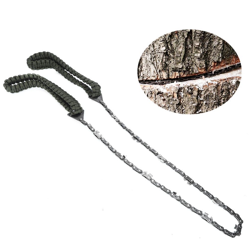 Portable Hand Chain Saw High Carbon Steel Cutting Trimming Survival Tool for view 10