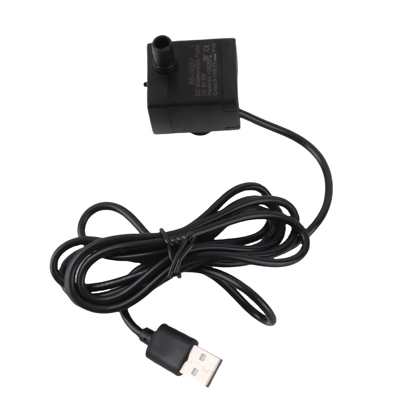 5V Hydroponics Indoor Miniature Fountain Landscape Water Pump Cable for Pond view 6
