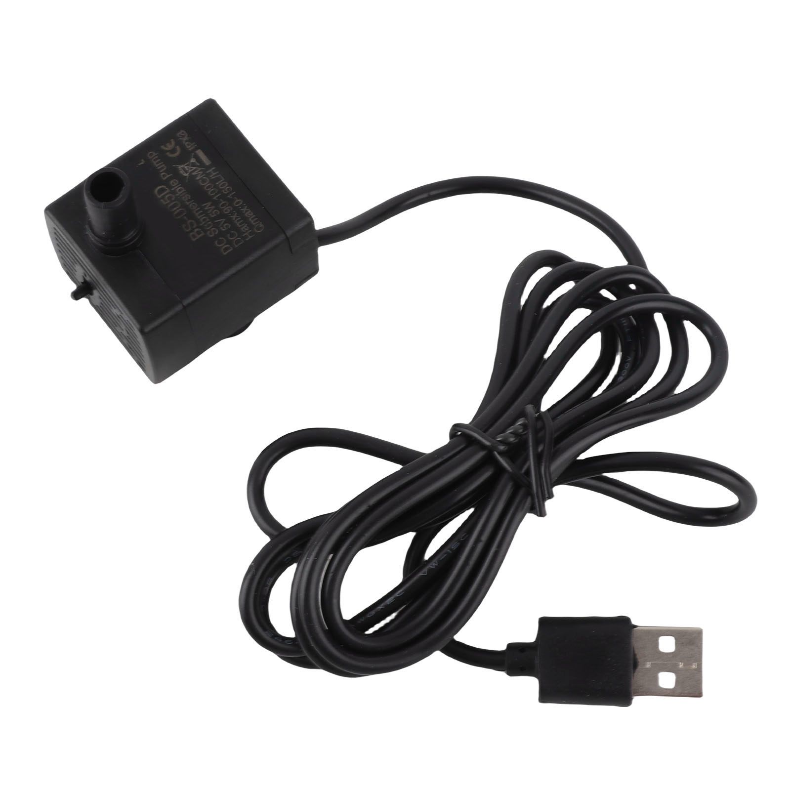5V Hydroponics Indoor Miniature Fountain Landscape Water Pump Cable for Pond view 8