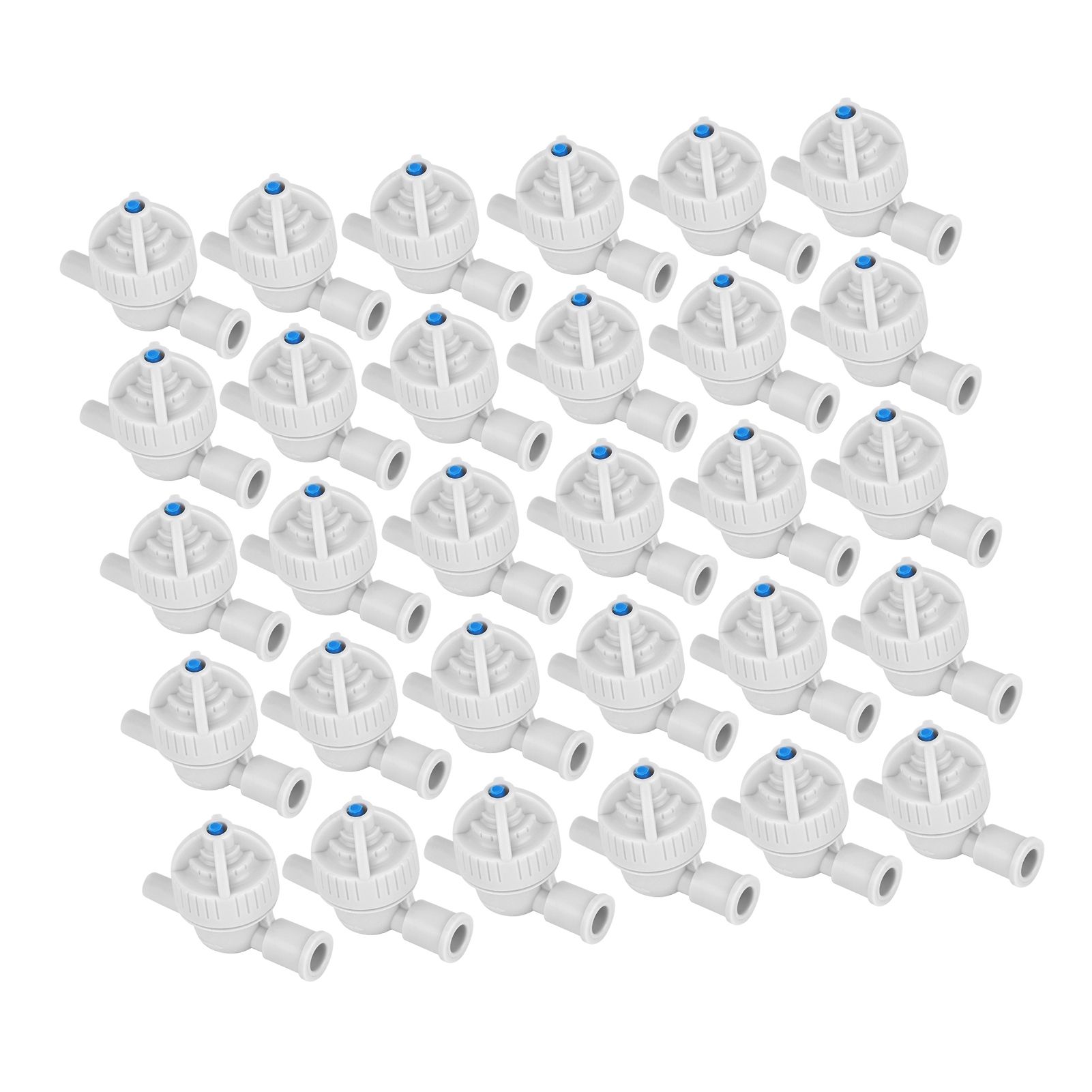 30Pcs Garden Drip Irrigation Detachable AntiDrip Device Tool for Greenhouse view 5