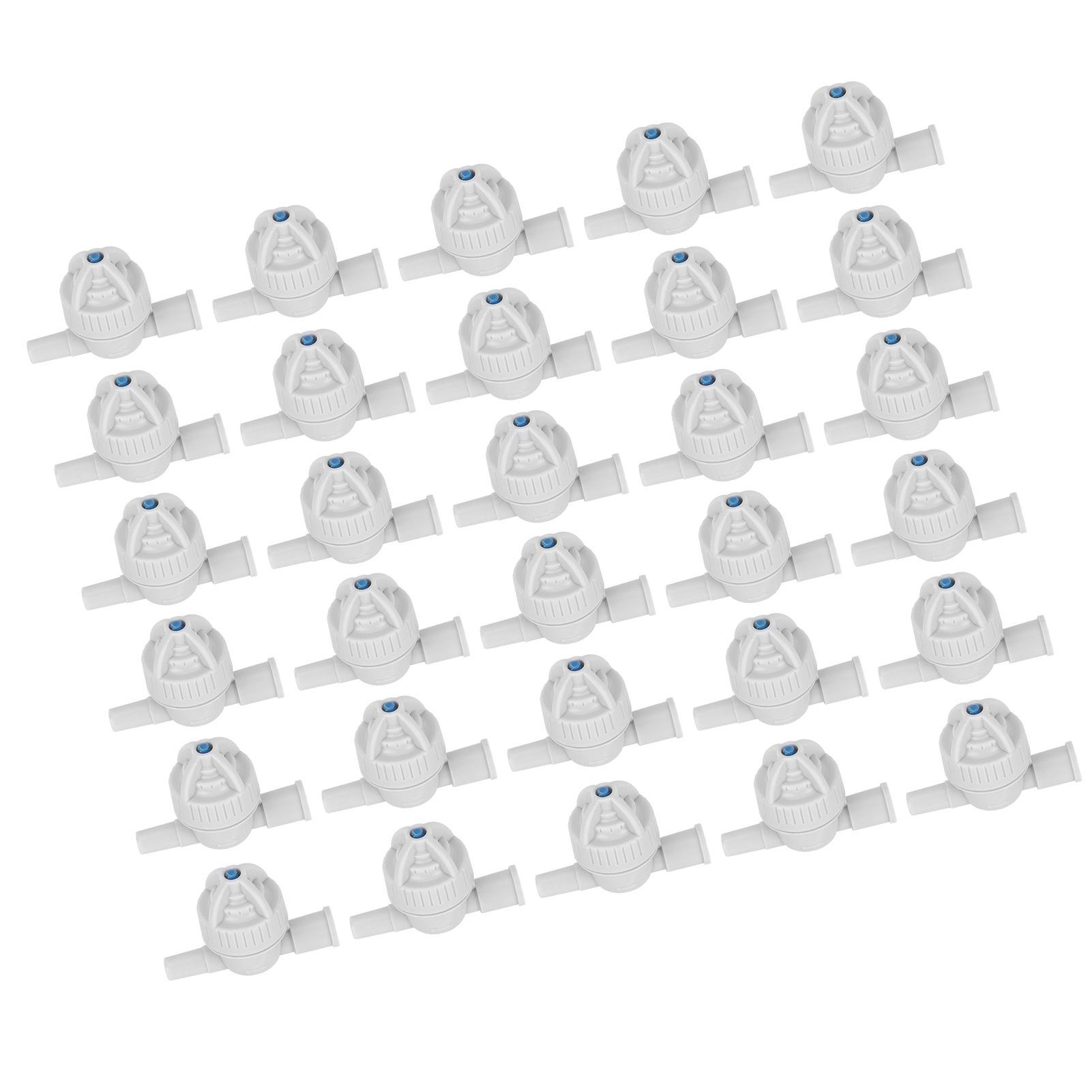 30Pcs Garden Drip Irrigation Detachable AntiDrip Device Tool for Greenhouse view 8