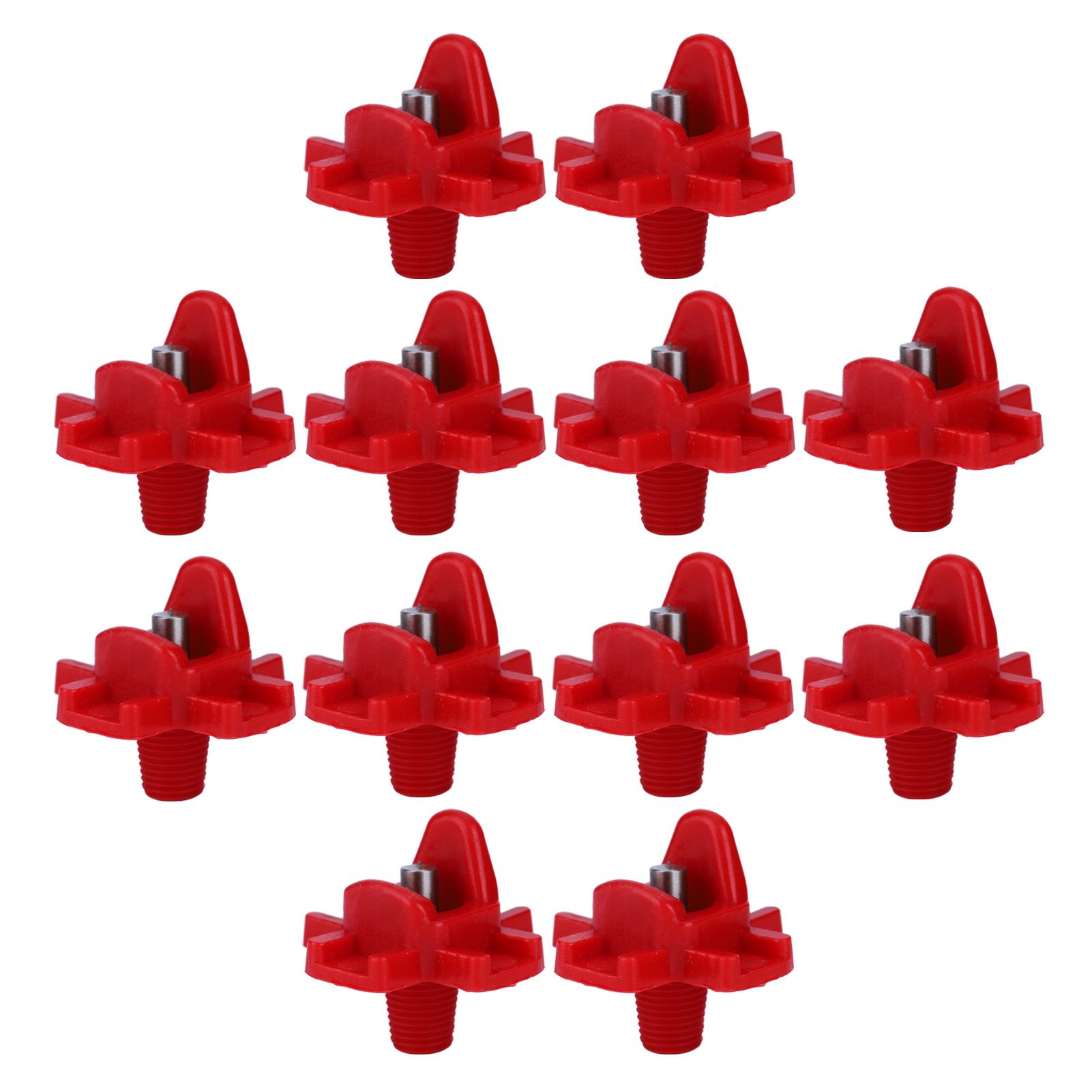 12PCS Automatic Poultry Drinking Nipples Waterer Drinker for Chicken Quail view 7