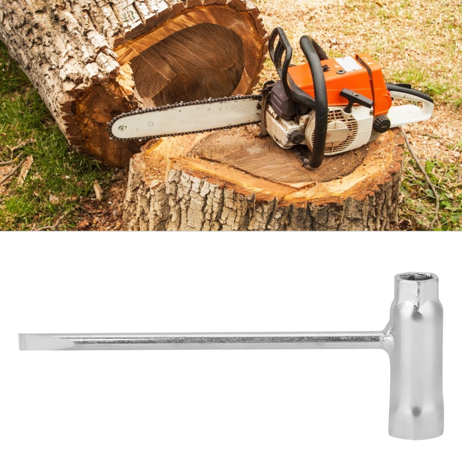 2Set Chainsaw Wrench Kit for Stihl for Husqvarna 024 026 MS240 MS260 MS192t view 9