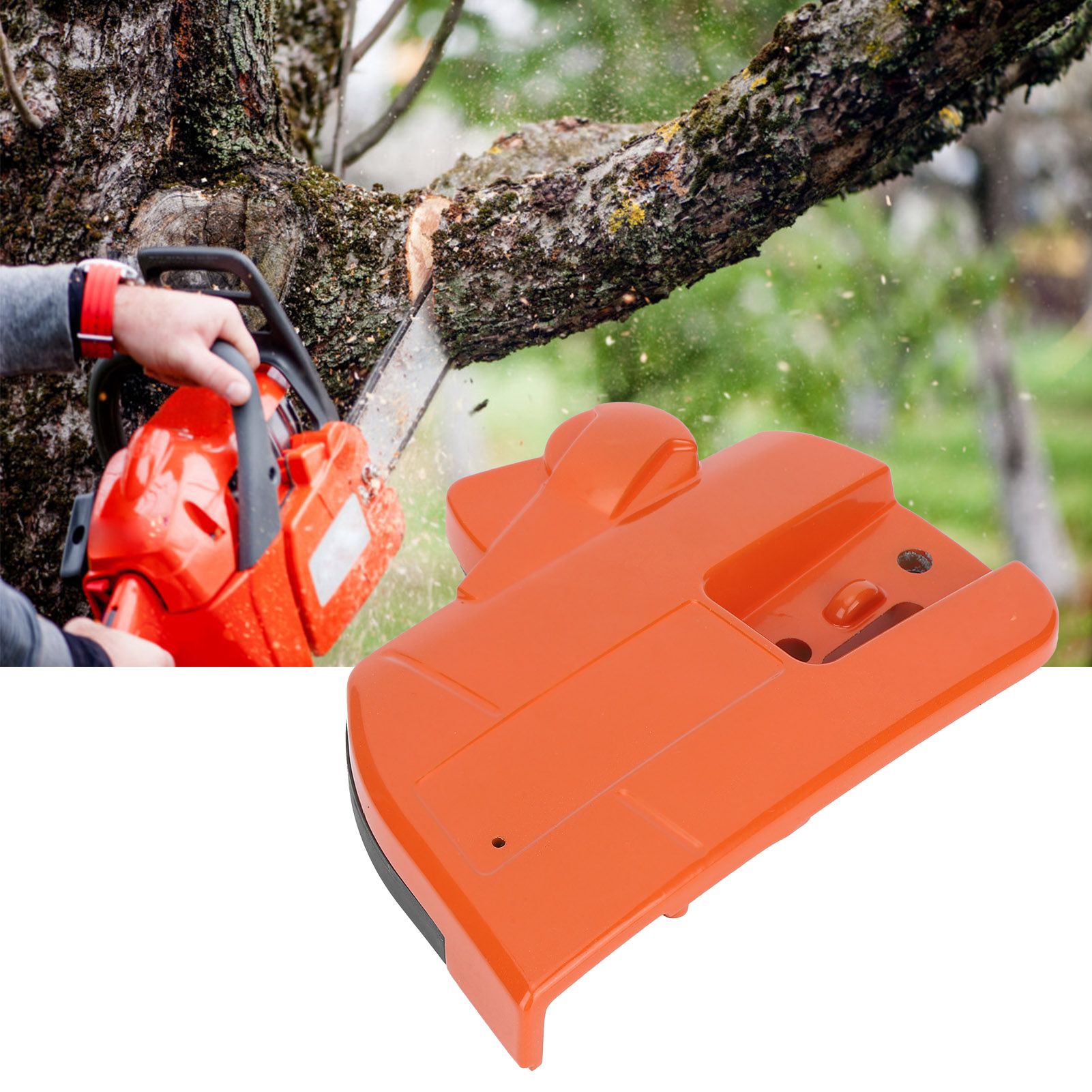 Chain Brake Bar Side Cover Assembly for Jonsered 2149 2145 2150 2159 CS2156 view 10