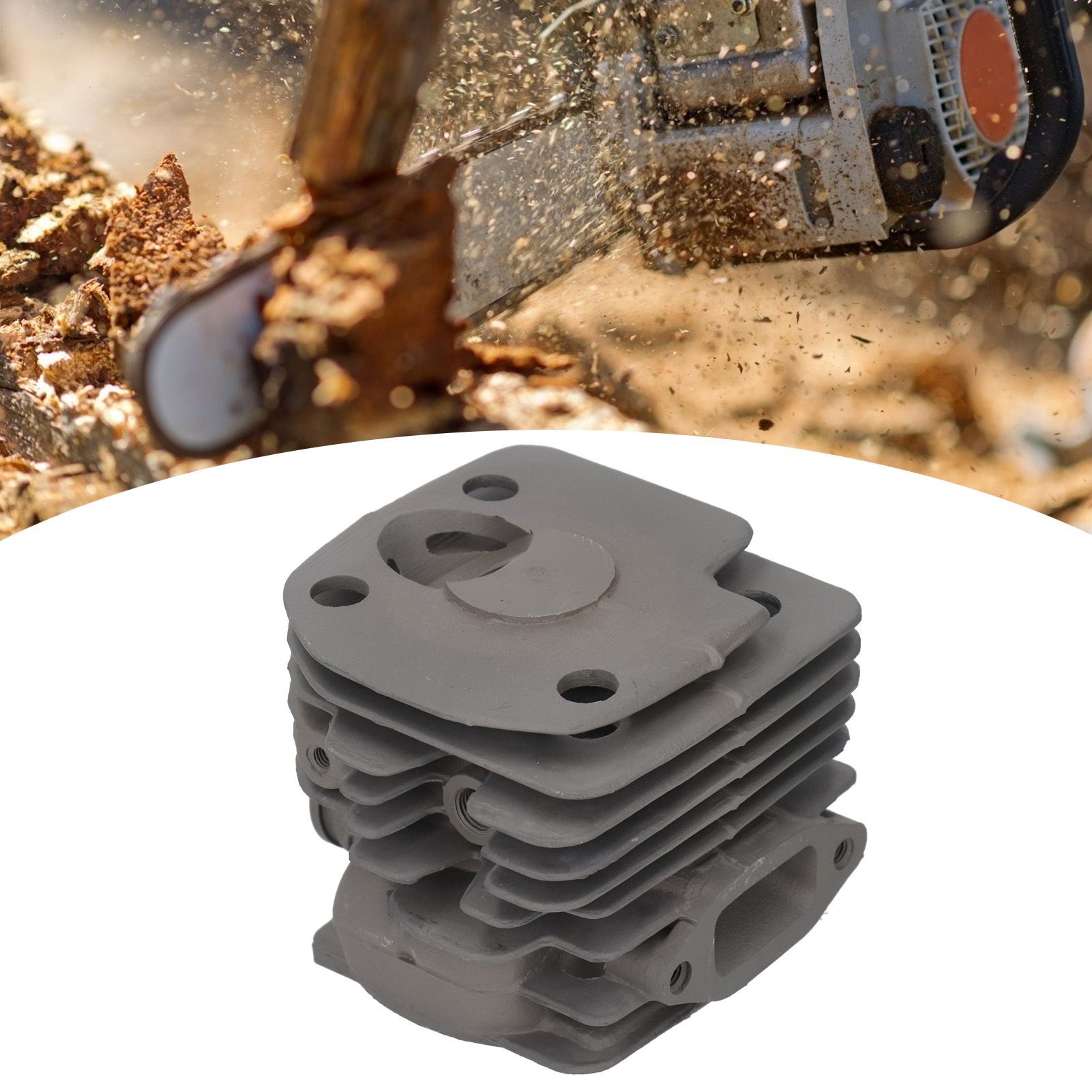 Cylinder Piston Gasket Assembly for Jonsered CS 2171 2163 2165 2063 2065 2071 view 10