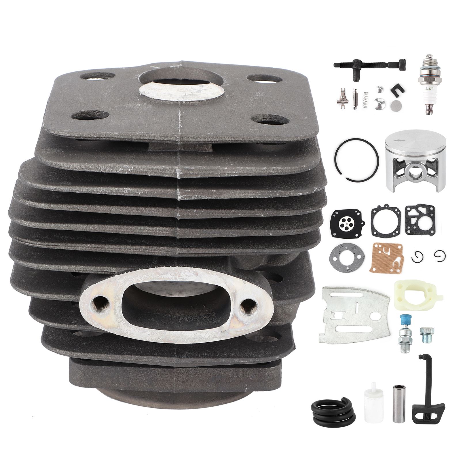 54mm Cylinder Piston Carb Kit Replacement Fit for Husqvarna 288XP 181 281 288 view 2