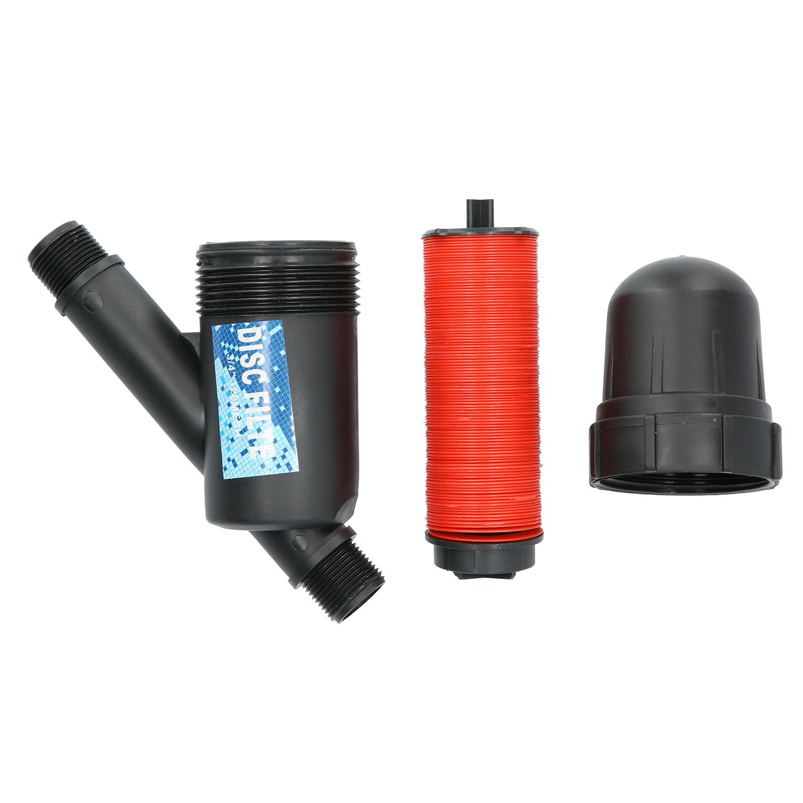 3/4 Disc Filter Stacked Filter MicroSpray Drip Irrigation Removable Washable view 2