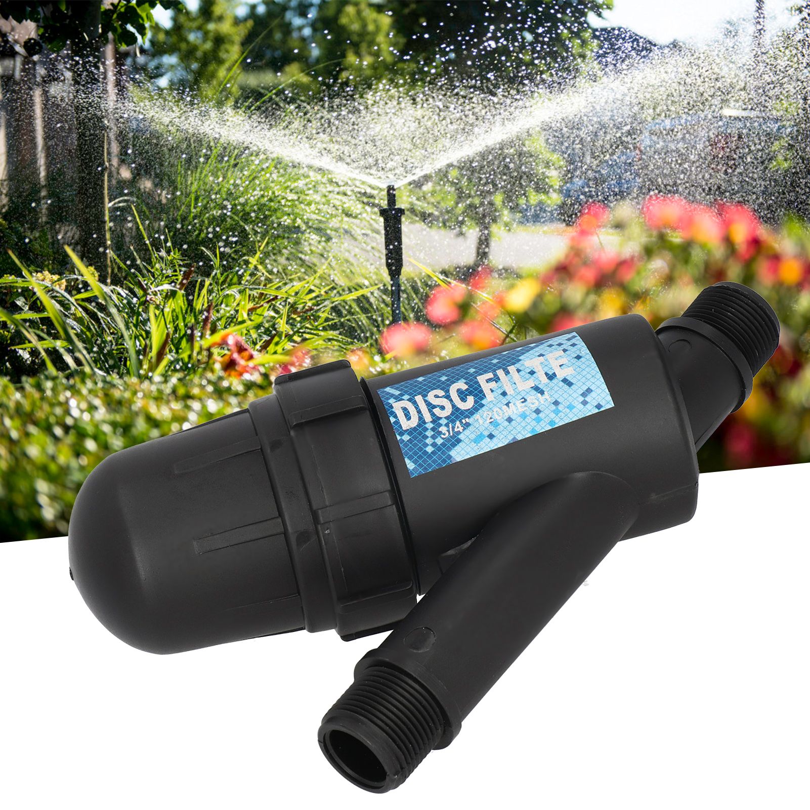 3/4 Disc Filter Stacked Filter MicroSpray Drip Irrigation Removable Washable view 9
