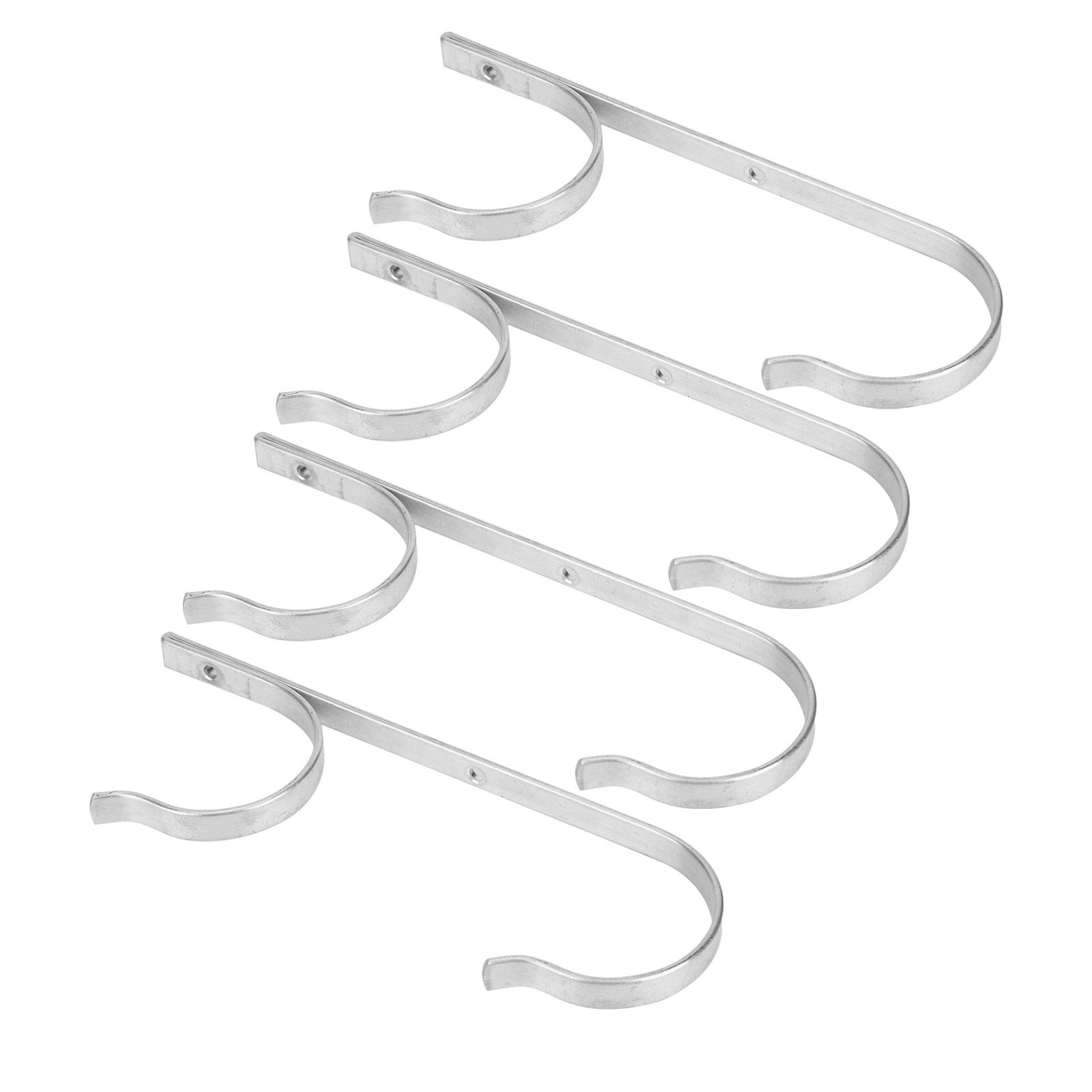 4pcs Aluminum Alloy Hook Clothes Towel Hanger Organizer Supplies for Swimming view 5