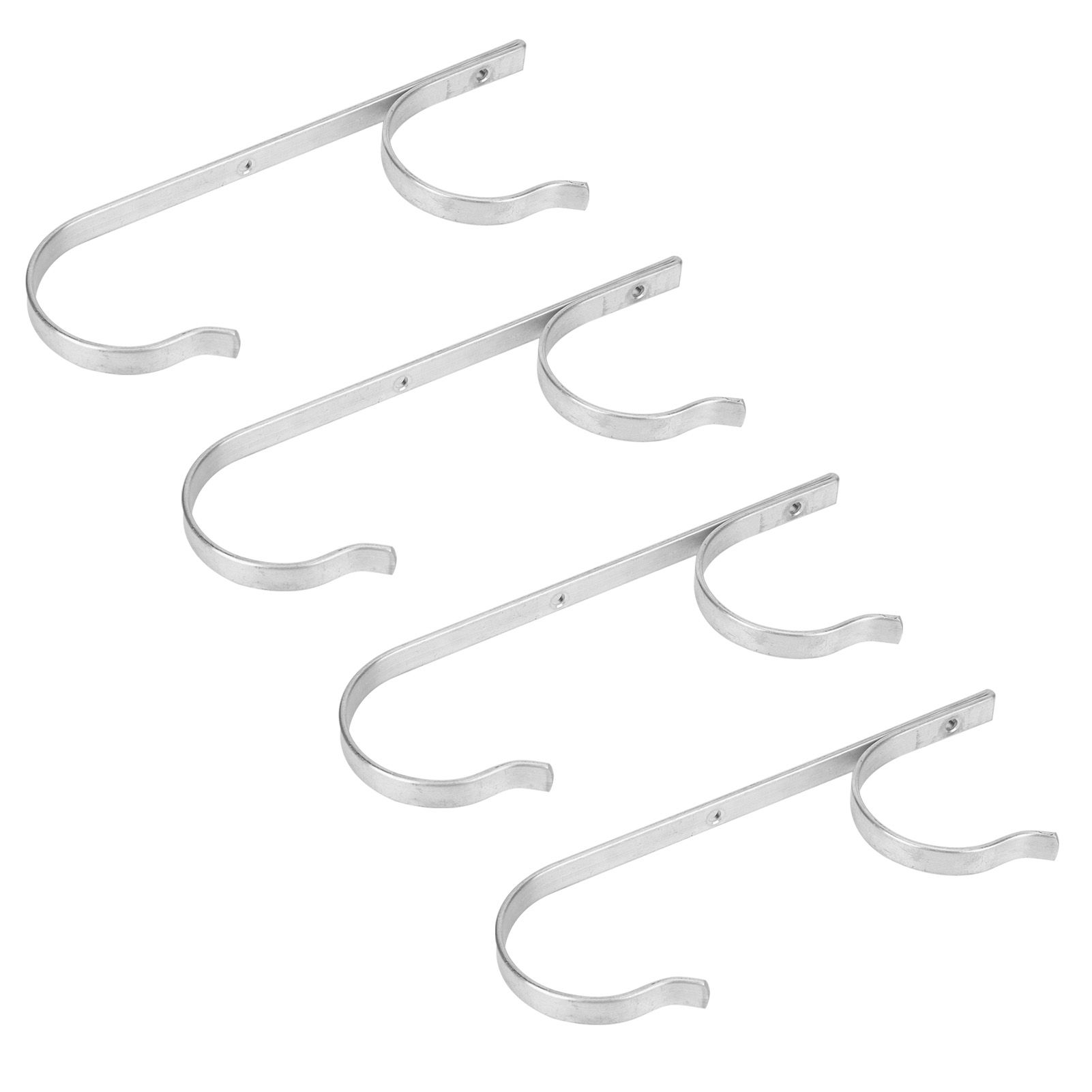 4pcs Aluminum Alloy Hook Clothes Towel Hanger Organizer Supplies for Swimming view 7