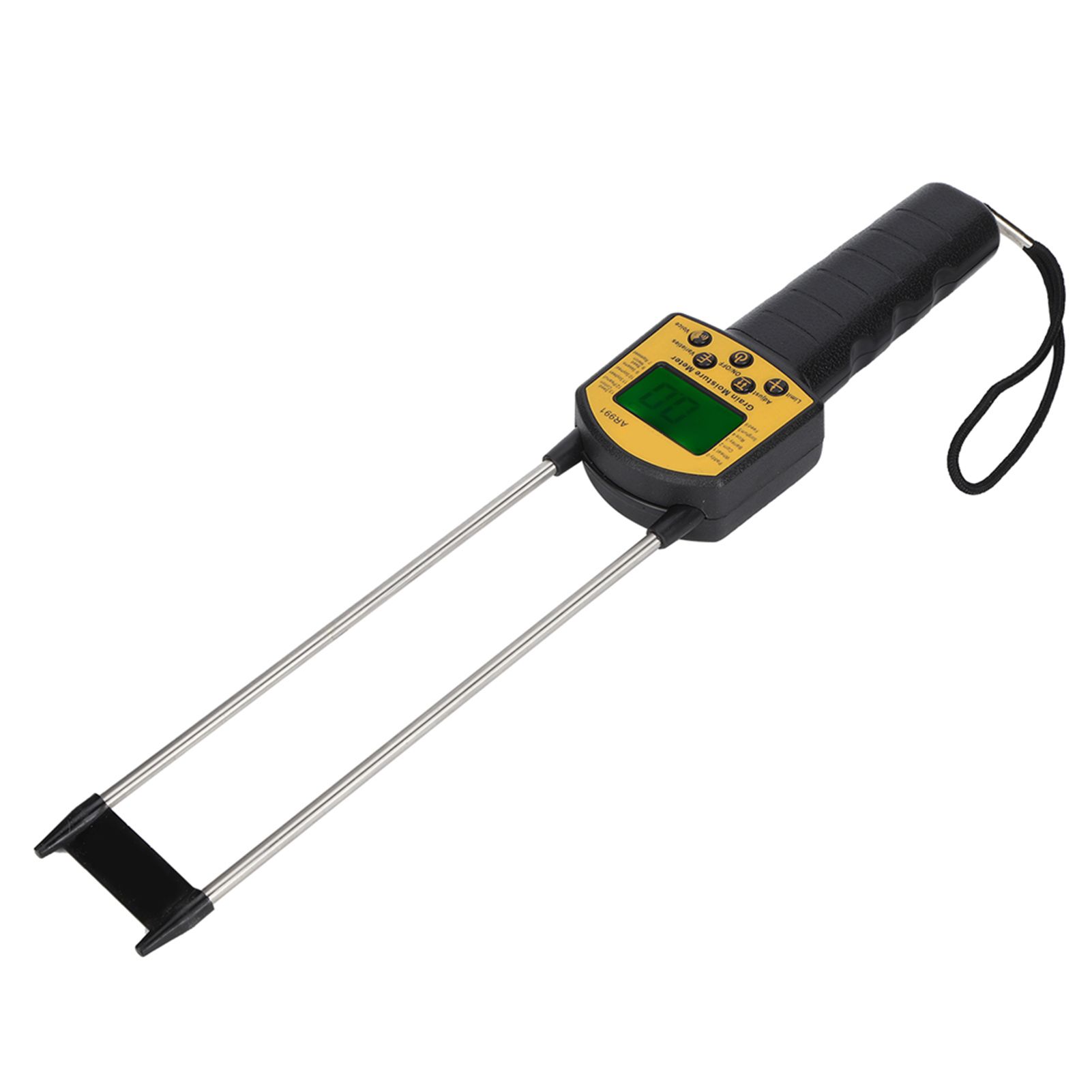 Digital LCD Grain Moisture Meter Corn Stalks Rice Soybean Water Content Analyzer view 3