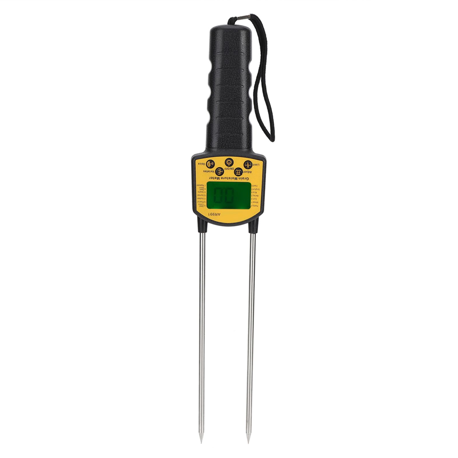 Digital LCD Grain Moisture Meter Corn Stalks Rice Soybean Water Content Analyzer view 5