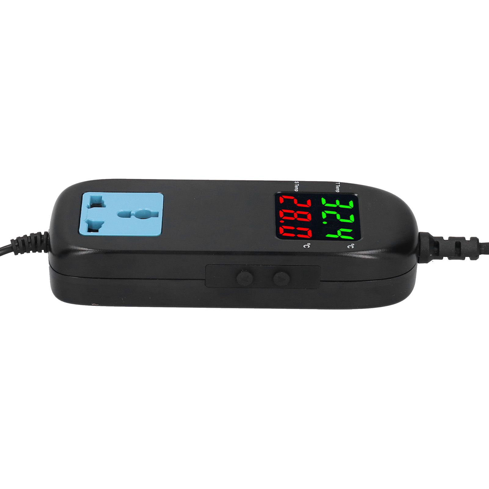 Electronic Thermostat Temperature Controller Dual LED Display with Power Cord view 5