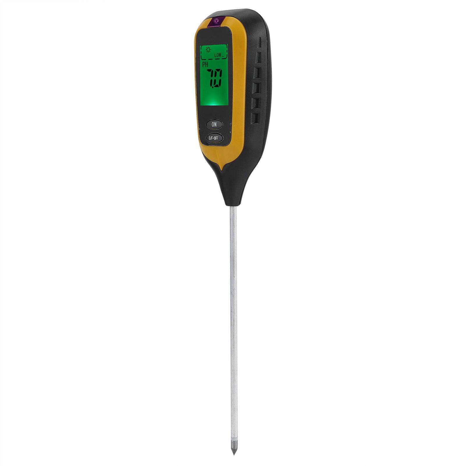4‑in‑1 Soil Moisture Temperature Light PH Tester Meter Gardening Tools for