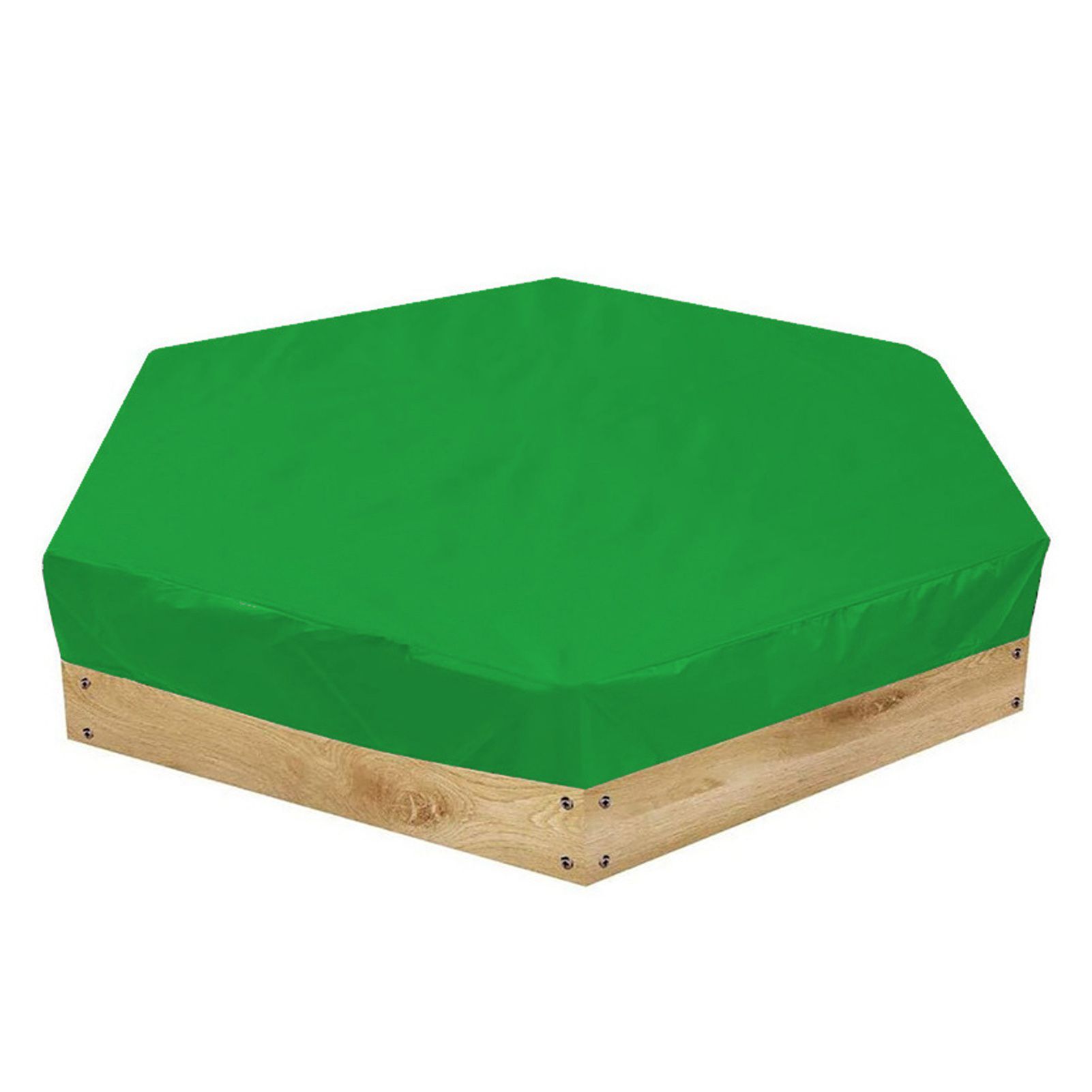 Waterproof Hexagonal Children Sand Pit Cover Protector Garden Bathing Pool Sun view 9