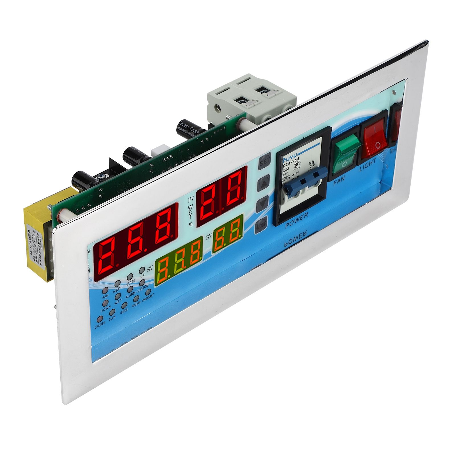 Automatic Egg Incubator Controller Digital Temperature Humidity Controller view 4