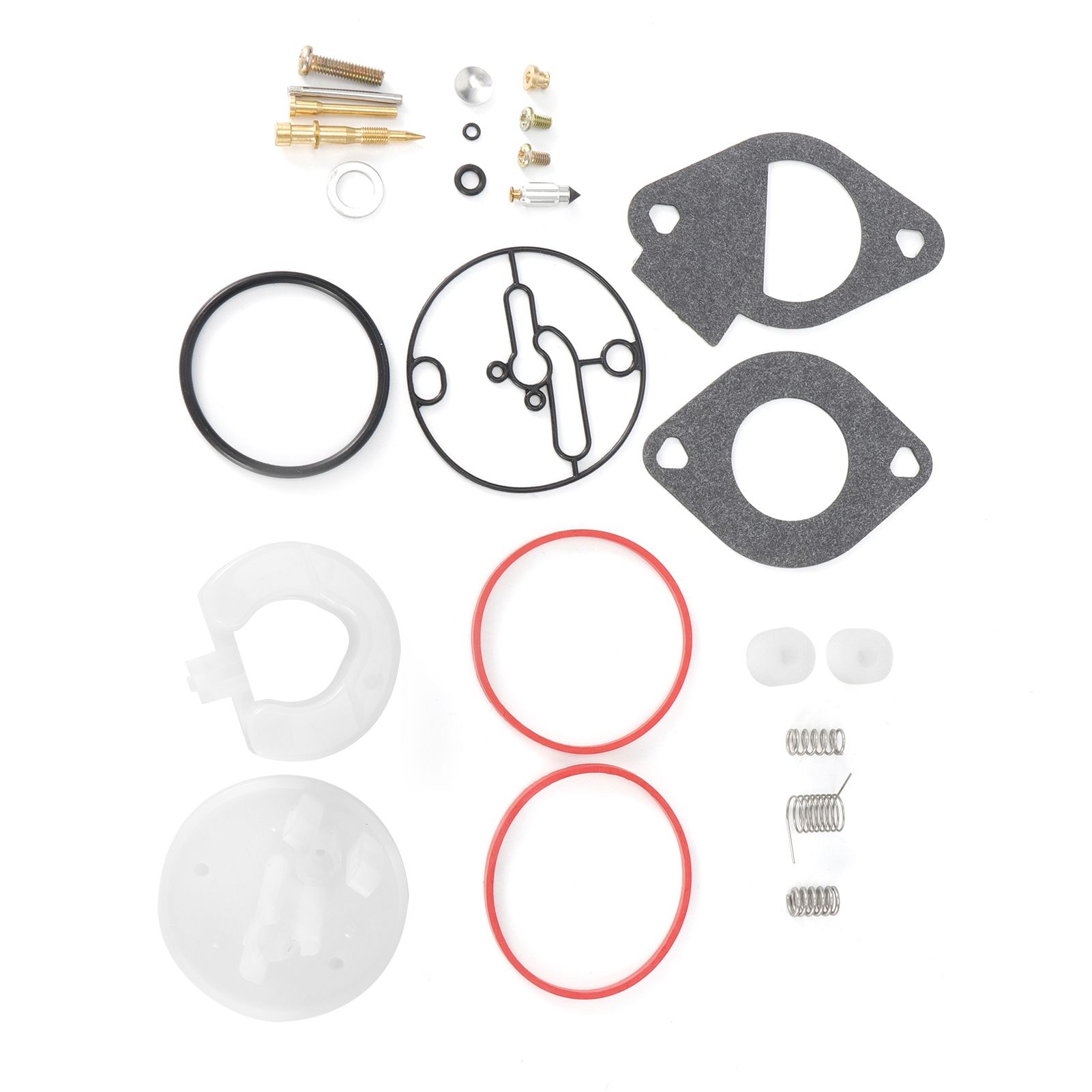 25Pcs Carburetor Overhaul Kit with Fuel Solenoid Valve for Crafter Replacement view 3