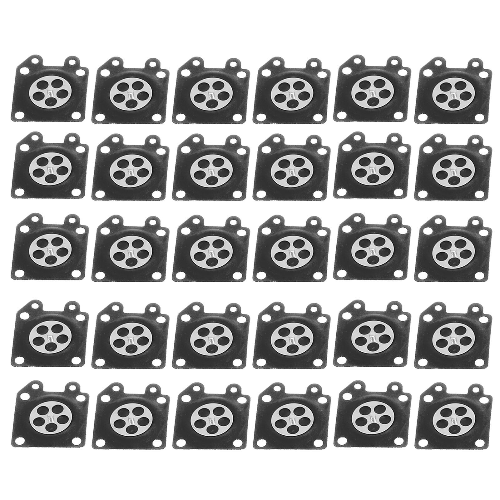 30Pcs/Set Carburetor Diaphragm Gasket Chainsaw Accessory for ZAMA view 2
