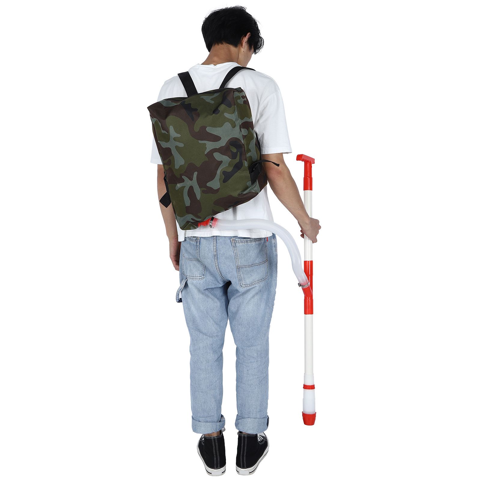 Manual Fertilizer Spreader Fertilizing Tool with Bag for Farm Corn Vegetables view 5