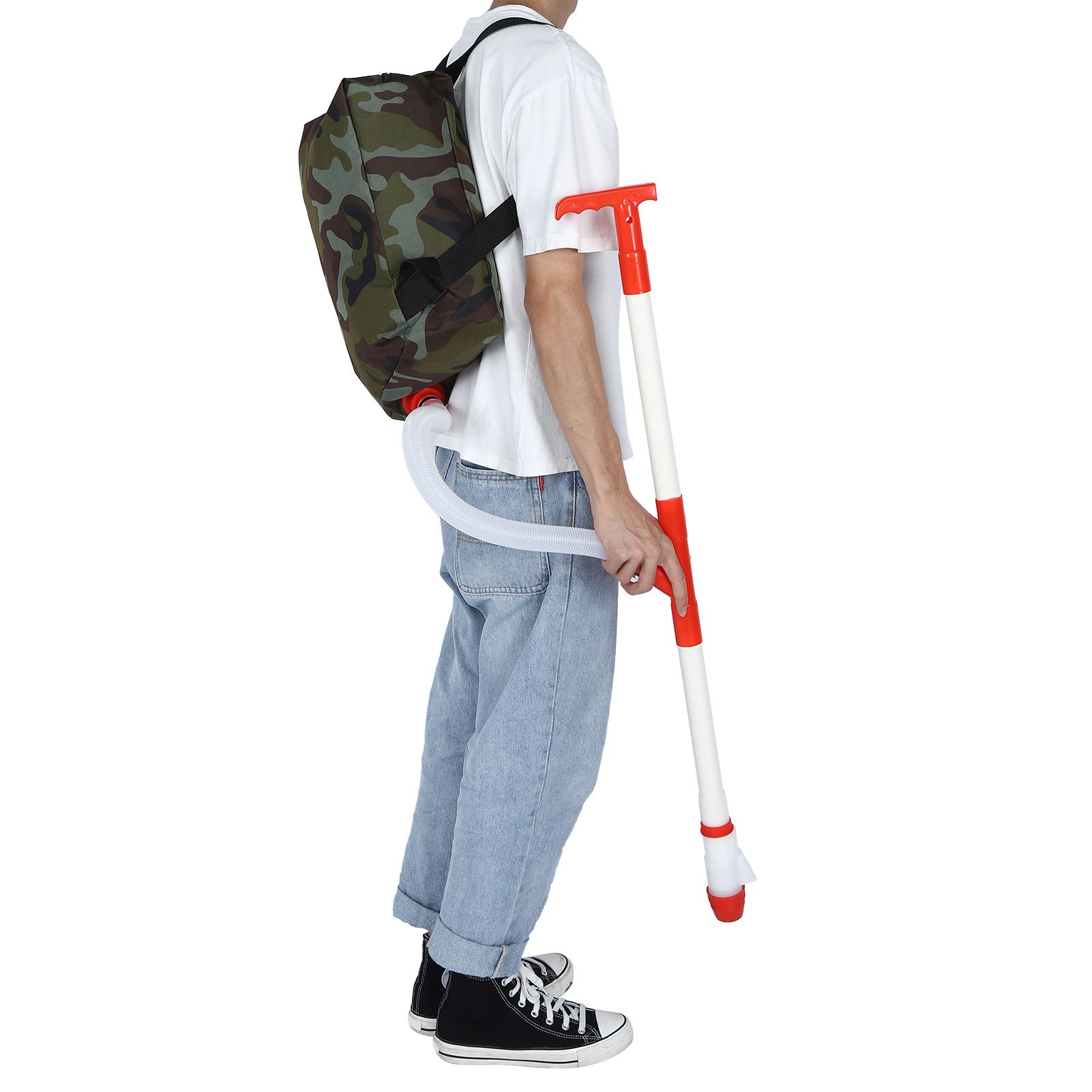 Manual Fertilizer Spreader Fertilizing Tool with Bag for Farm Corn Vegetables view 6