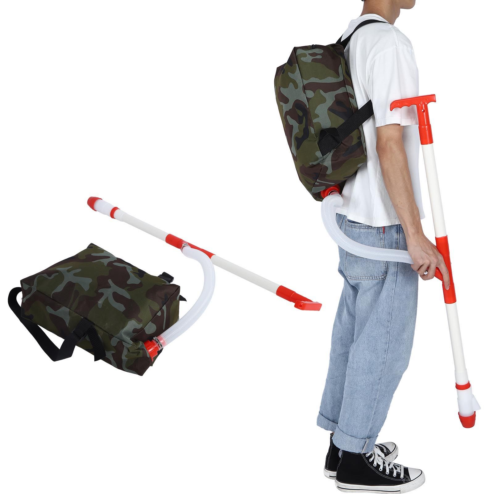 Manual Fertilizer Spreader Fertilizing Tool with Bag for Farm Corn Vegetables view 7