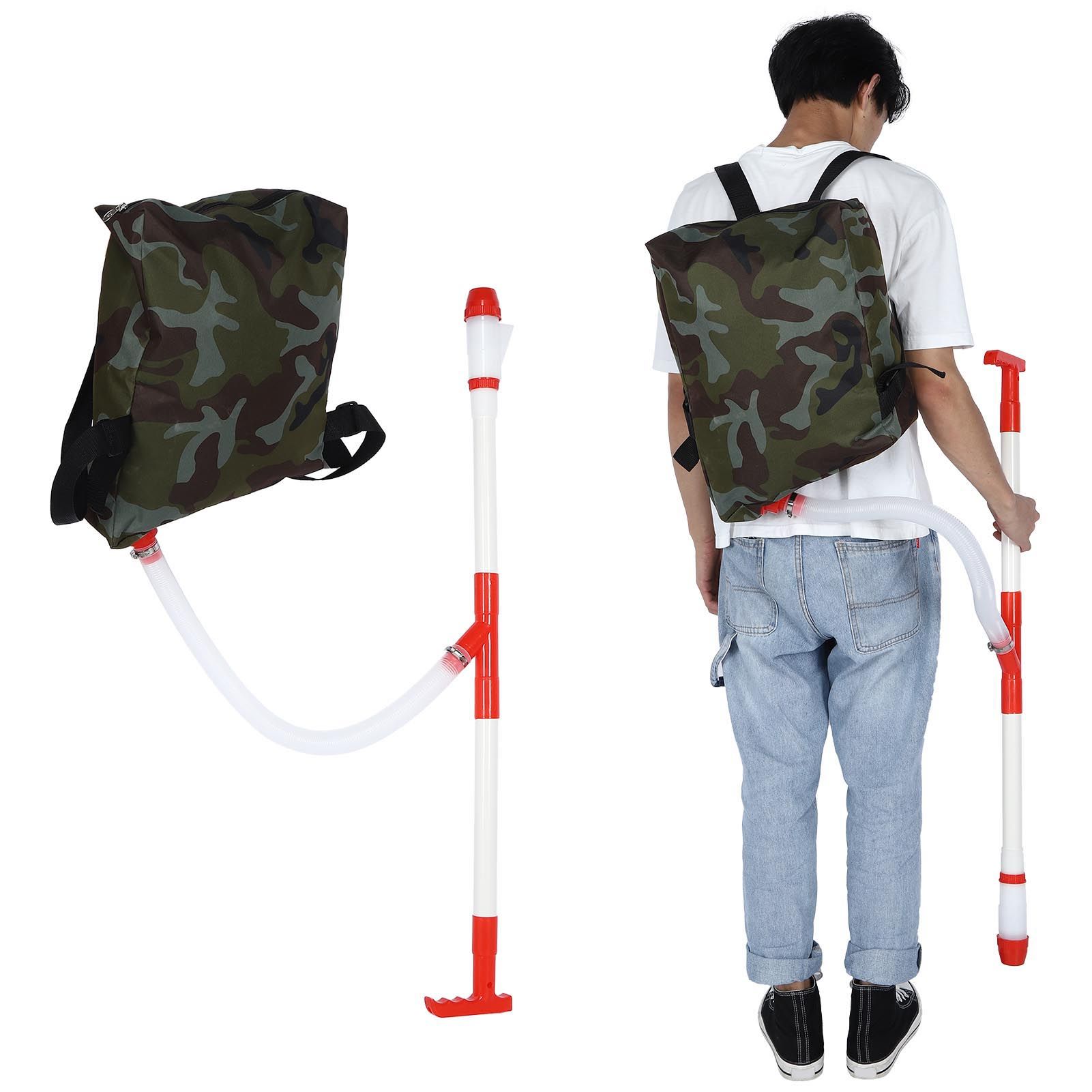 Manual Fertilizer Spreader Fertilizing Tool with Bag for Farm Corn Vegetables view 8